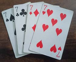 Playing Card Seven